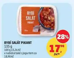 Penny Market RYBÍ SALÁT PIKANT nabídka