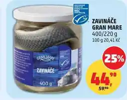 Penny Market ZAVINÁČE GRAN MARE, 400/220 g nabídka