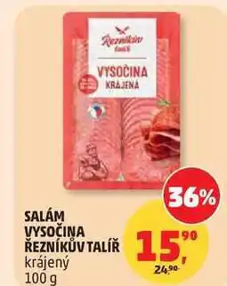 Penny Market SALÁM VYSOČINA ŘEZNÍKŮV TALÍŘ krájený nabídka