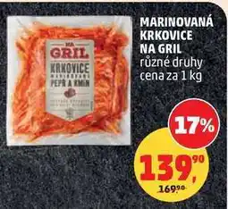 Penny Market MARINOVANÁ KRKOVICE NA GRIL různé druhy nabídka