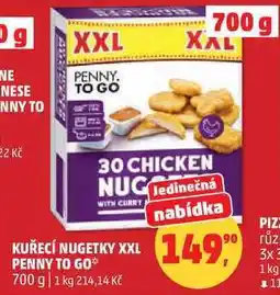 Penny Market KUŘECÍ NUGETKY XXL PENNY TO GO nabídka