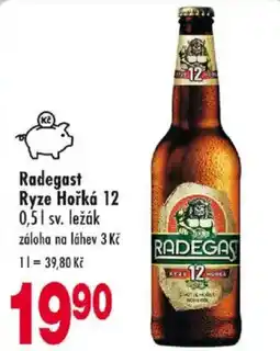 Qanto Radegast Ryze Hořká 12 nabídka