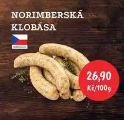 RABBIT řeznictví NORIMBERSKÁ KLOBÁSA nabídka