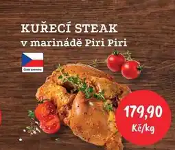 RABBIT řeznictví KUŘECÍ STEAK v marinádě Piri Piri nabídka