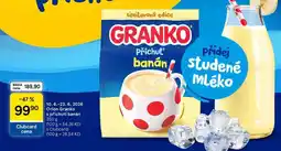 Tesco Granko s příchutí banán nabídka