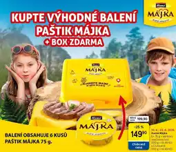 Tesco Hamé Májk,a 6x 75 g + dárkový svačinový box nabídka