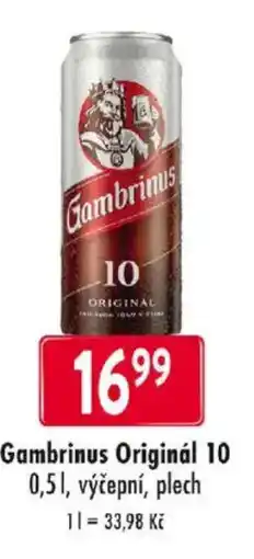 Qanto Gambrinus Originál 10 nabídka