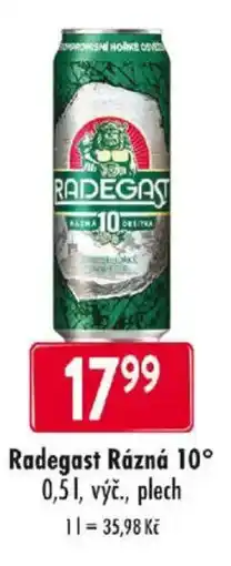 Qanto Radegast Rázná 10° nabídka