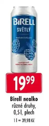 Qanto Birell nealko nabídka