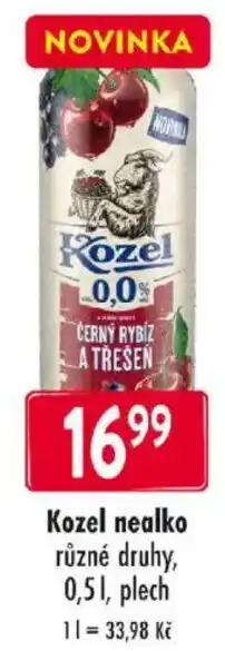 Qanto Kozel nealko nabídka