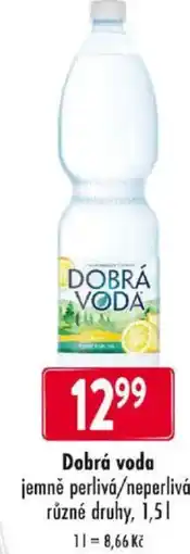 Qanto Dobrá voda jemně perlivá/neperlivá nabídka