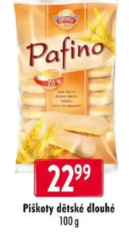 Qanto Piškoty dětské dlouhé nabídka