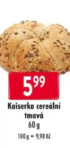 Qanto Kaiserka cereální tmavá nabídka