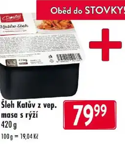 Qanto Šleh Katův z vep. masa s rýží nabídka