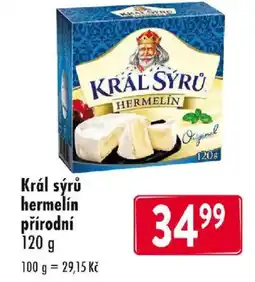 Qanto Král sýrů hermelín přírodní nabídka