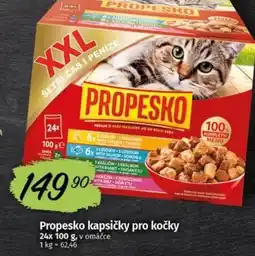 Coop Propesko kapsičky pro kočky nabídka