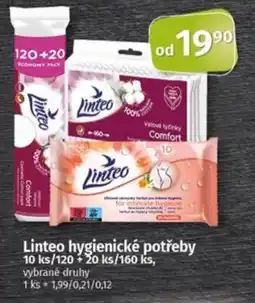 Coop Linteo hygienické potřeby nabídka