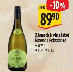 Albert Zámecké vinařství Bzenec Frizzante nabídka