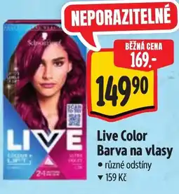 Albert Live Color Barva na vlasy nabídka