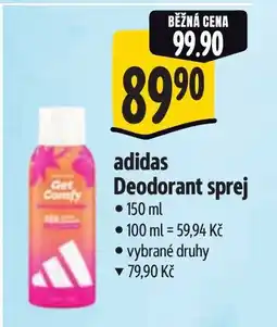 Albert Adidas Deodorant sprej nabídka