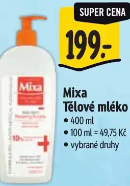 Albert Mixa Tělové mléko nabídka