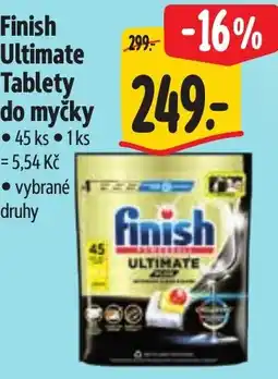 Albert Finish Ultimate Tablety do myčky nabídka