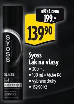 Albert Syoss Lak na vlasy nabídka
