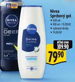 Albert Nivea Sprchový gel nabídka