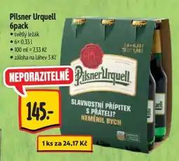 Albert Pilsner Urquell 6pack nabídka