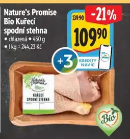 Albert Nature’s Promise Bio Kuřecí spodní stehna nabídka
