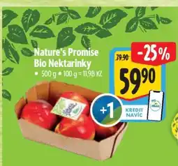 Albert Nature's Promise Bio Nektarinky nabídka