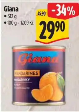 Albert Giana Mandarinky nabídka