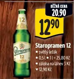 Albert Staropramen 12 nabídka