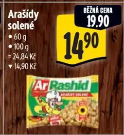 Albert ARAŠÍDY SOLENÉ nabídka
