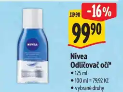 Albert Nivea odličovač očí nabídka