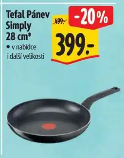 Albert Tefal Pánev Simply 28 cm nabídka