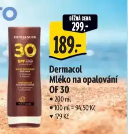 Albert Dermacol Mléko na opalování OF 30 nabídka