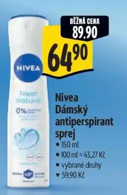 Albert Nivea Dámský antiperspirant sprej nabídka