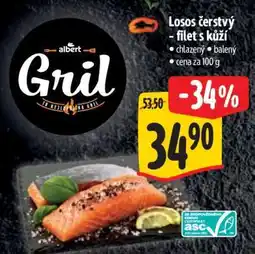 Albert Losos čerstvý – filet s kůží nabídka