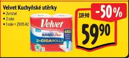 Albert Velvet Kuchyňské utěrky nabídka