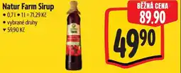 Albert Natur Farm Sirup nabídka