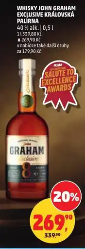 Penny Market Whisky john graham exclusive královská palírna nabídka