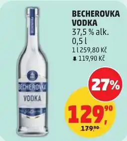 Penny Market Becherovka vodka nabídka