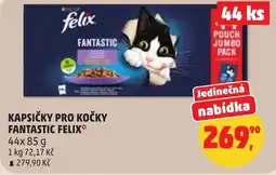 Penny Market Kapsičky pro kočky fantastic felix nabídka