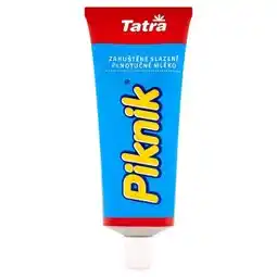 CBA Tatra Piknik zahuštěné slazené plnotučné mléko 150g nabídka
