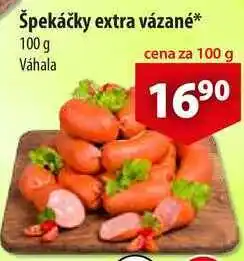 CBA Špekáčky extra vázané nabídka
