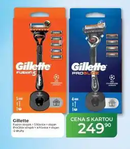 Tamda Foods Gillette Fusion strojek 5 hlavice stojan nabídka