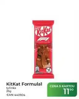 Tamda Foods KitKat Formula 1 nabídka