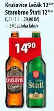 CBA Krušovice Ležák 12 nabídka