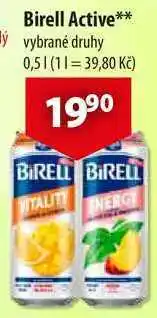 CBA Birell Active nabídka